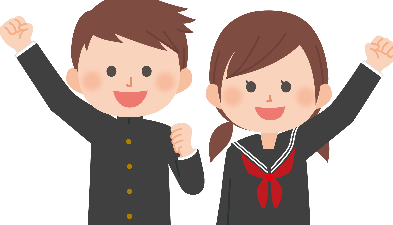 男子学生と女子学生